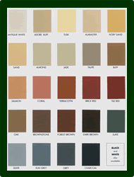 Concrete Color Chart